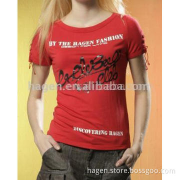 Ladies' Tee Shirt with Short Sleeve
